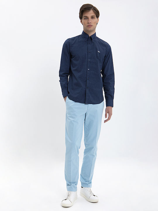 Pantaloni chinos HD x Vardas Modern Fit Hd X Vardas Navy