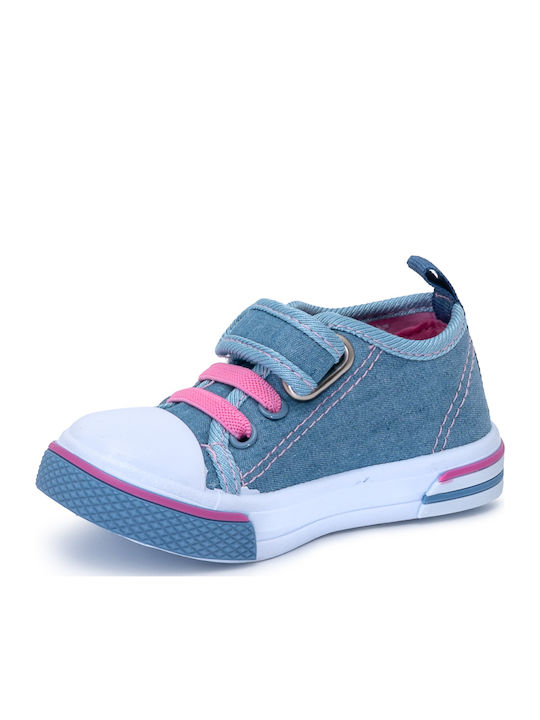 Kids Sneakers with Scratch Blue