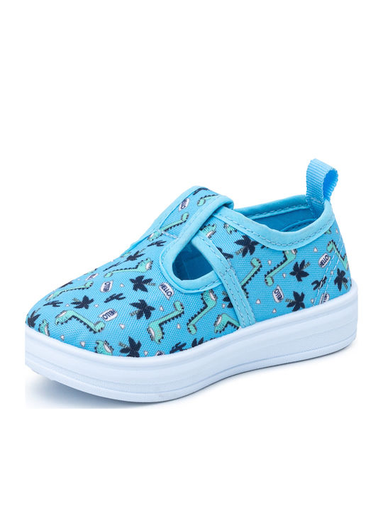 Kinder Sneakers mit Klettverschluss Blau