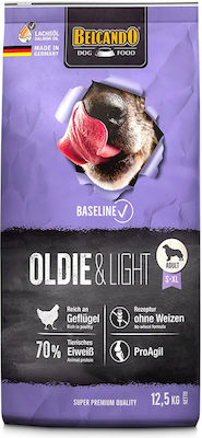 Belcando Baseline Oldie & Light 12.5kg Trockenfutter Diät für ältere Hunde mit Geflügel