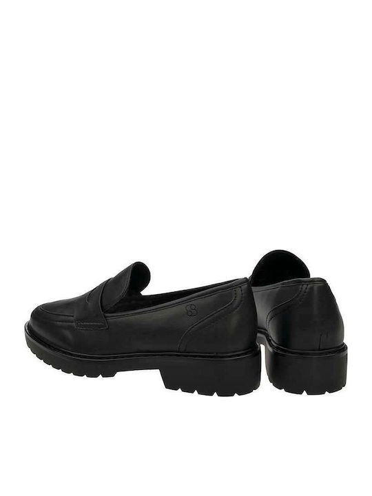 Women's Moccasins in Black Color