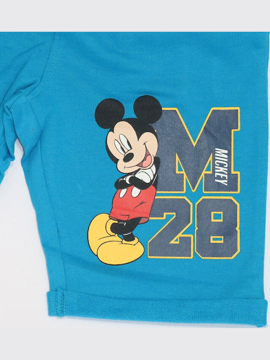 Παιδικό Σορτς/Βερμούδα Υφασμάτινο Mickey Mouse Μπλε