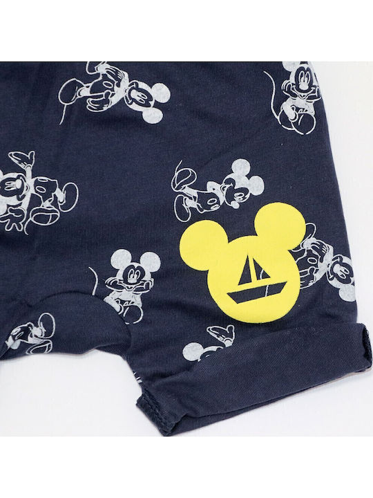 Παιδικό Σορτς/Βερμούδα Υφασμάτινο Mickey Mouse Navy Μπλε
