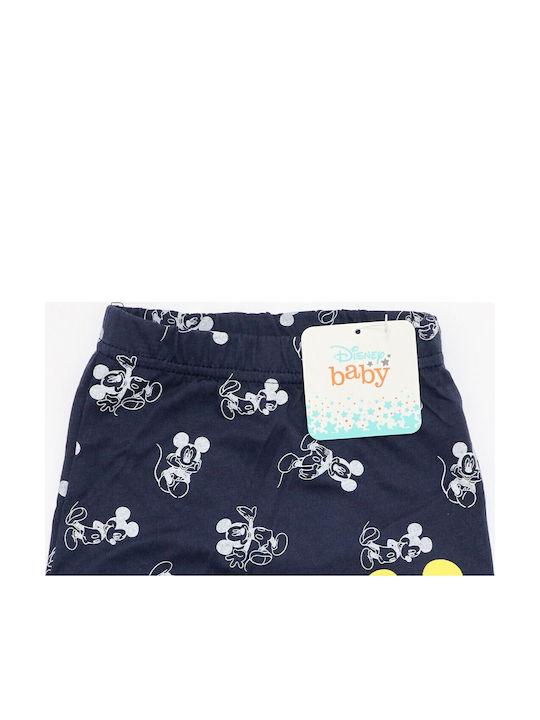 Παιδικό Σορτς/Βερμούδα Υφασμάτινο Mickey Mouse Navy Μπλε