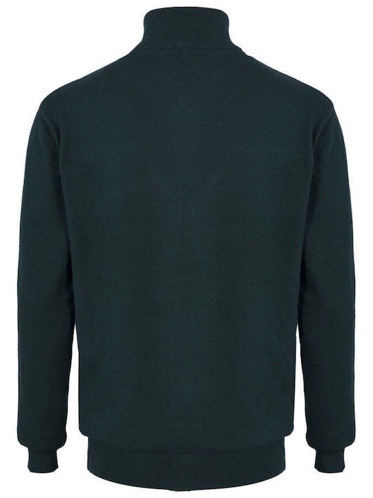 Men's Knitted Cardigan "Fertisticks" Freeland - DARKGREEN