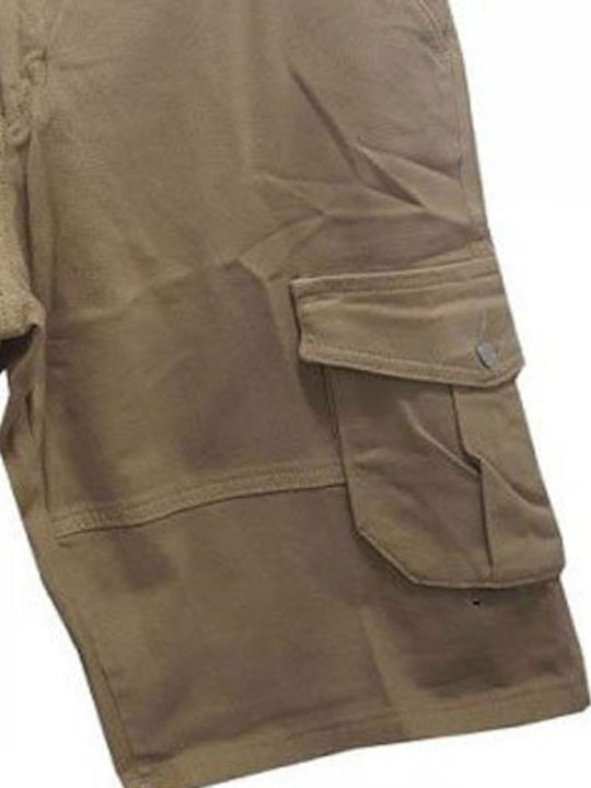 Luciano Faketti Herrenshorts Cargo Beige