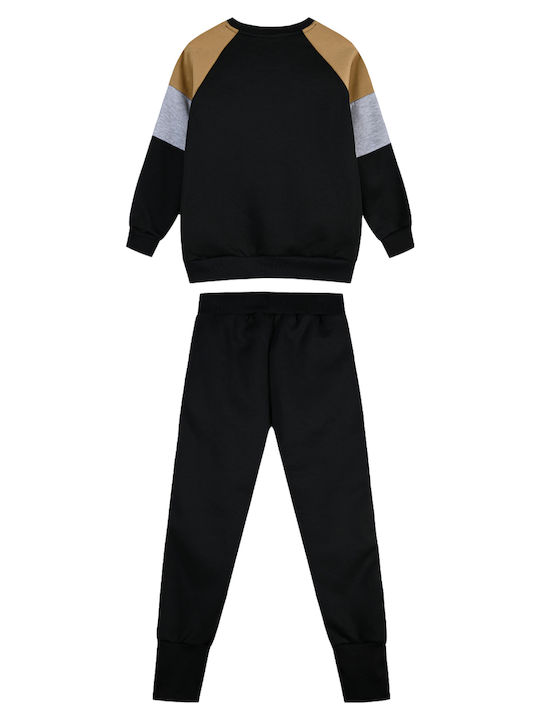 Energiers Kids Sweatpants Set Black 2pcs