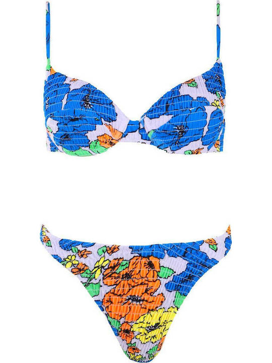 Gigi Set Bikini Brazilia Albastru