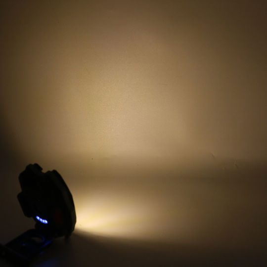 Factory Επαναφορτιζόμενος Φακός LED IPX4 με Μέγιστη Φωτεινότητα 1800lm