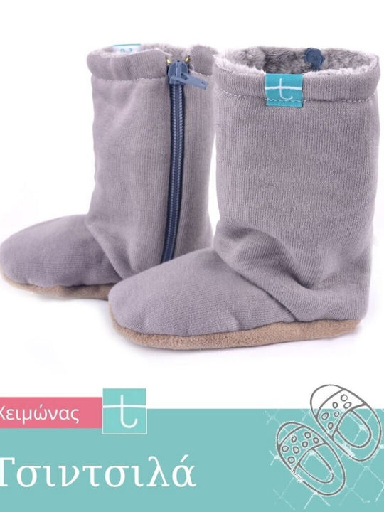 Titot Baby Stiefeletten Gray