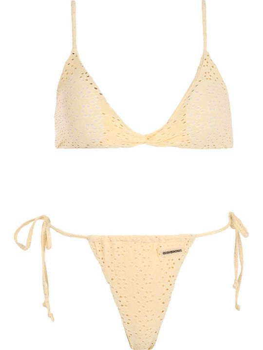 Bikini Set Triangle & Brazil Yellow