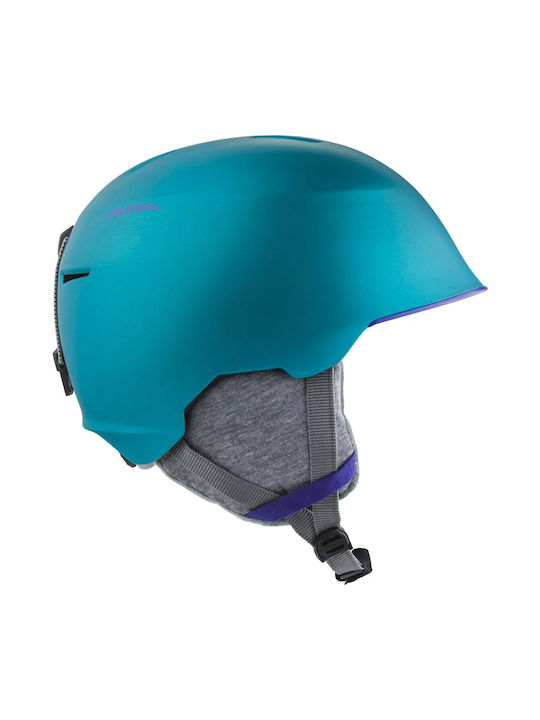 Alpina Maroi Junior Hi Eps Παιδικό Κράνος για Σκι & Snowboard σε Τιρκουάζ Χρώμα