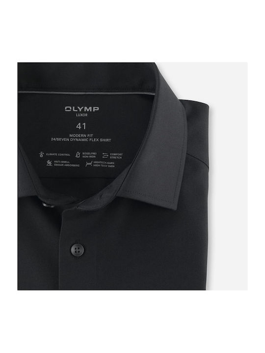 Olymp LUXOR Men's Shirt Long Sleeve Black 12302468