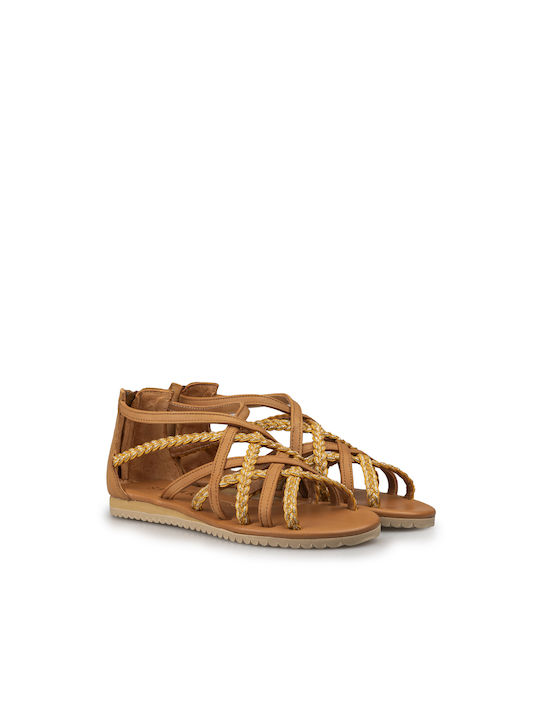 Sagiakos Kids' Sandals Tabac Brown