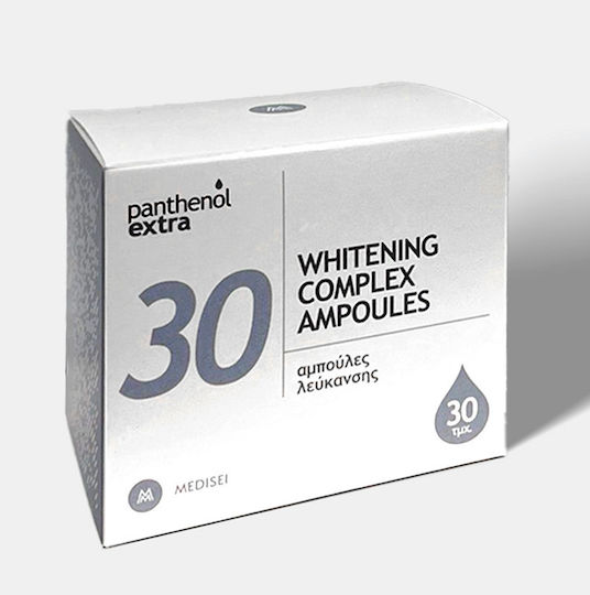 Panthenol Extra Serum de Complex de Albire pentru Față pentru Strălucire 30x2ml