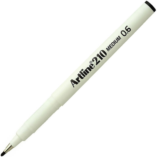 Artline 210 Design Marker 0.6mm Black