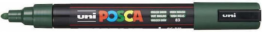 Uni-Ball Posca Permanent Marker 5mm English Green 4902778262559