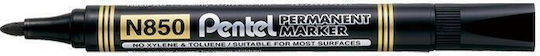 Pentel Ν860 Ανεξίτηλος Μαρκαδόρος Μαύρος 4.5mm