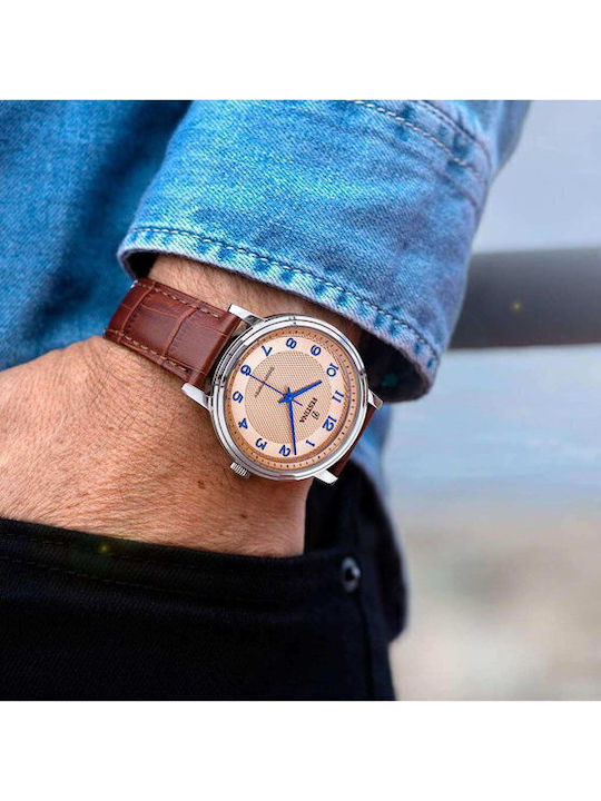 Festina Ρολόι Solar με Δερμάτινο Λουράκι
