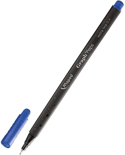 Maped Graph'Peps Μαρκαδόρος Σχεδίου Μπλε 0.4mm