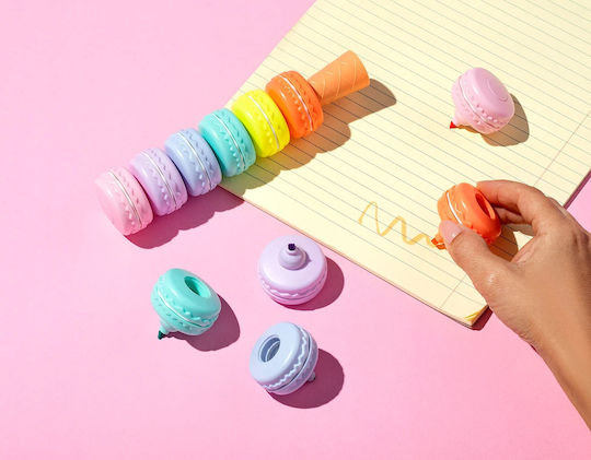 Yolo Macaron Markers Μαρκαδόρος Υπογράμμισης Μακαρόν - Yolo (Διάφορα Χρώματα)