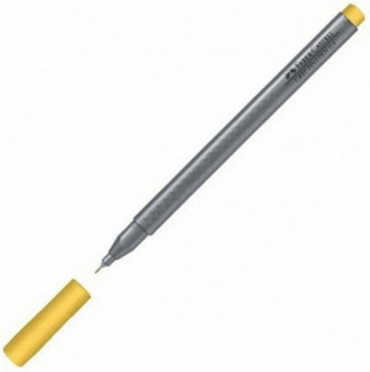 Faber-Castell Fine Tip Маркер за Рисуване 0.4мм Light Yellow
