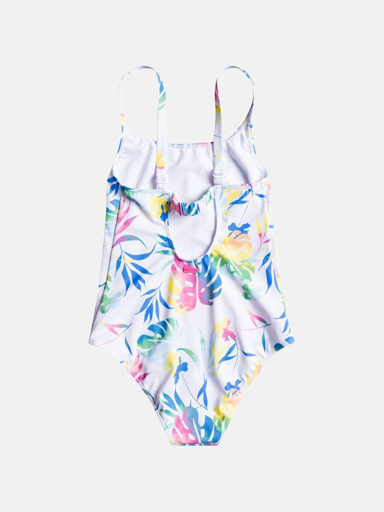 Roxy Good Romance Kids Swimwear One-Piece White