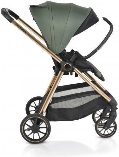 Cangaroo Hydra Adjustable 2 in 1 Baby Stroller Suitable for Newborn Khaki