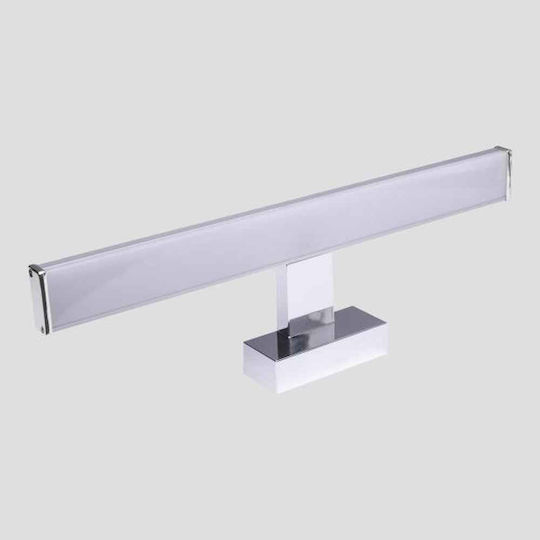Eurolamp Modern Lamp Bathroom with Integrated LED and Natural White Light Silver 60x42x42cm
