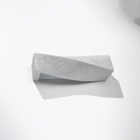 Sollux Sigma Modern Lamp Wall Gray 42x12x14cm