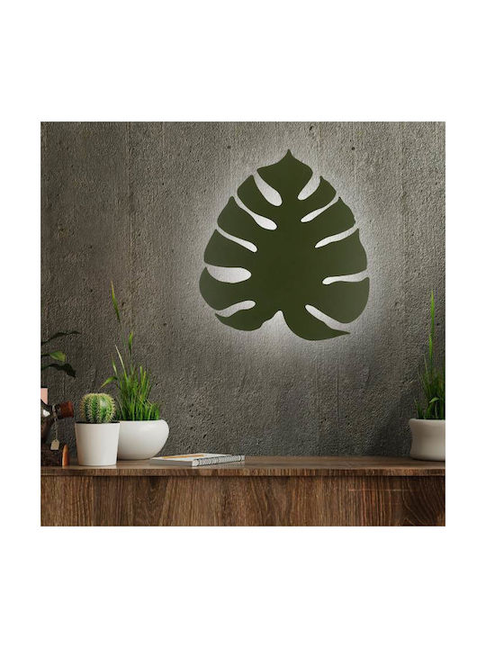 TK Lighting Monstera Modern Leuchte Wand mit Fassung G9 Grün 35.5x35x4.5cm