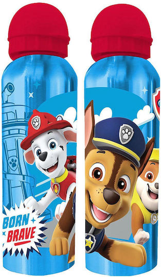Creative Concepts Sticlă Pentru Copii Din Aluminiu Paw Patrol Albastră 500ml