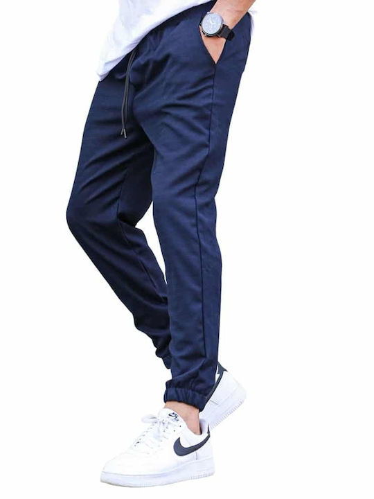 madmext Men's Trousers Blue