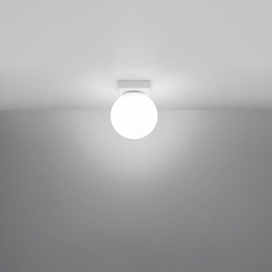 Sollux Deckenleuchte 23cm Weiß mit Fassung G9