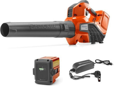 Husqvarna 120iB - Kit (BLi20 & QC80) Laubbläser Handheld Batterie mit Lautstärkeregulierung