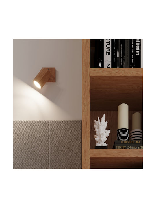 Sollux Zeke Dreifach Spot mit Fassung GU10 in Braun Farbe