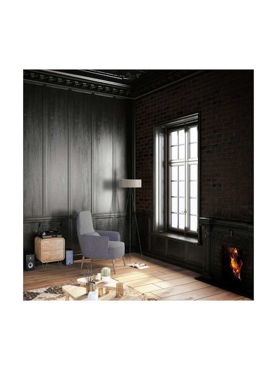 Nowodvorski Cadilac III Floor Lamp H154xW53cm. with Socket for Bulb E27 Black