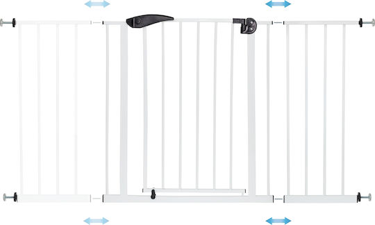ECD Germany Security Door Simple Placement made of Metal in White Color 115εκ. 1pcs