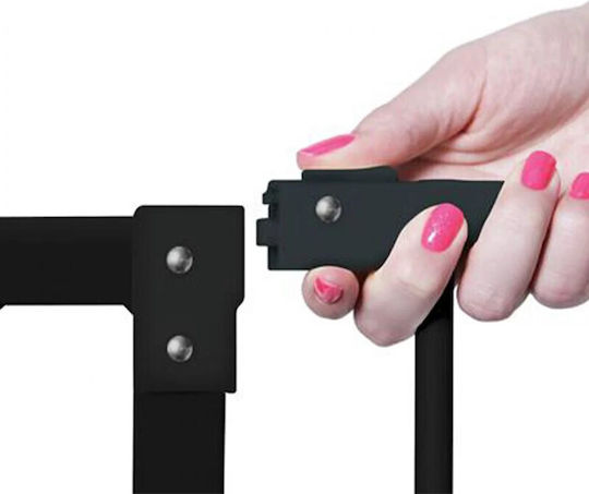 Dreambaby Πόρτα Ασφαλείας σε Μαύρο Χρώμα 93εκ.