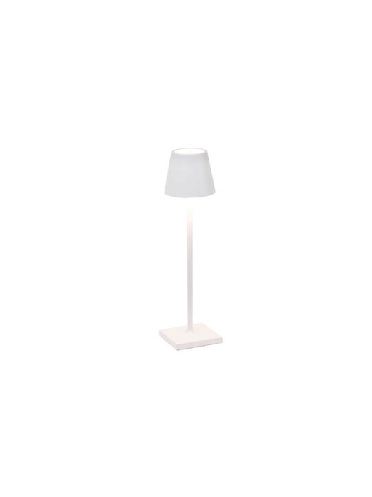 Zafferano Poldina Micro Lampă De Masă LED Pentru Exterior 1.8W IP65 Roșie