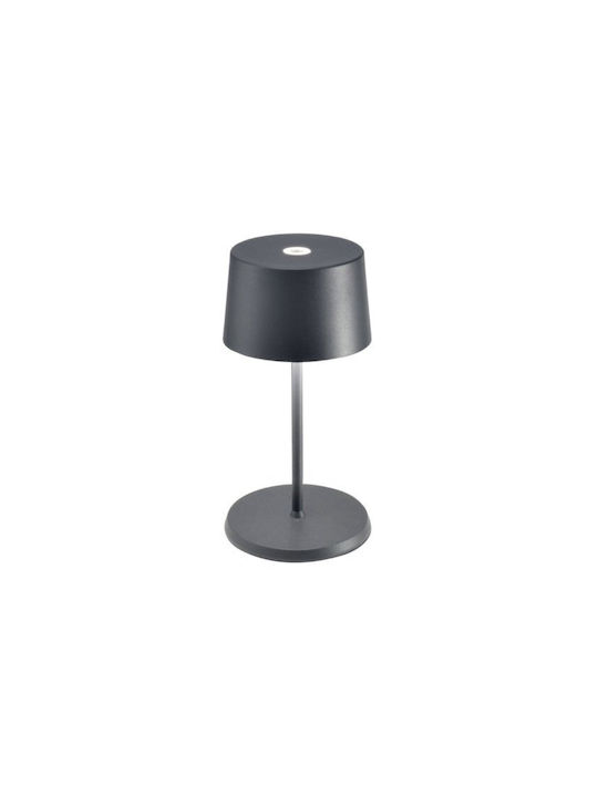 Zafferano Olivia Mini Настолна Лампа LED За Външна Употреба 2.2W IP65 Кафява