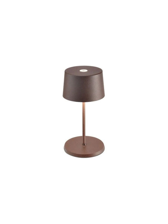 Zafferano Olivia Mini Επιτραπέζιo Φωτιστικό LED Εξωτερικού Χώρου 2.2W IP65 Λευκό