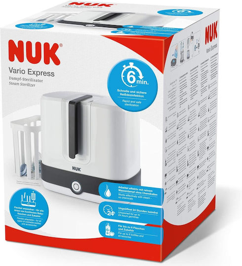 Nuk Vario Express Electric Baby Sterilizer for 6 Bottles