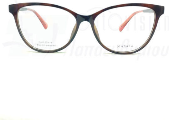 Max & Co Weiblich Kunststoff Brillenrahmen MO5039 052