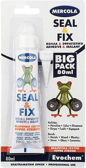 Mercola Silikon-Dichtungsmittel Transparent 80ml 1Stück