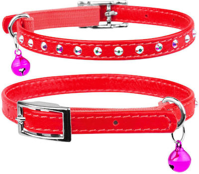 Collar Glamour Cat Collar Red