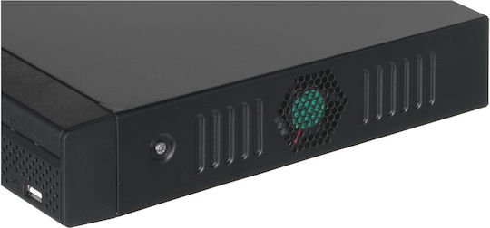 Dahua Записващо устройство NVR 4 Канала с Резолюция 4K NVR4116HS-4KS2/L