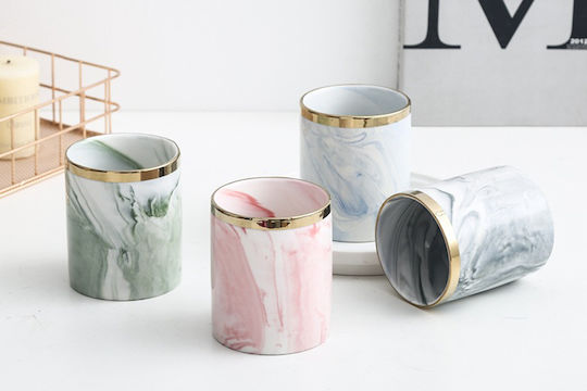 Keskor Ghiveci Ceramică Rose Gold