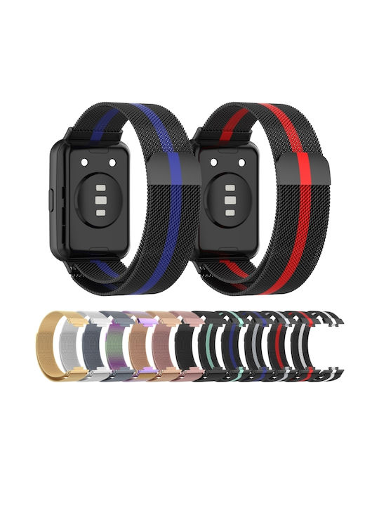 Milan Strap Stainless Steel Gray (Huawei Watch Fit 2)
