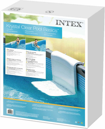 Intex Accesorii pentru piscină Pool Bench Alb